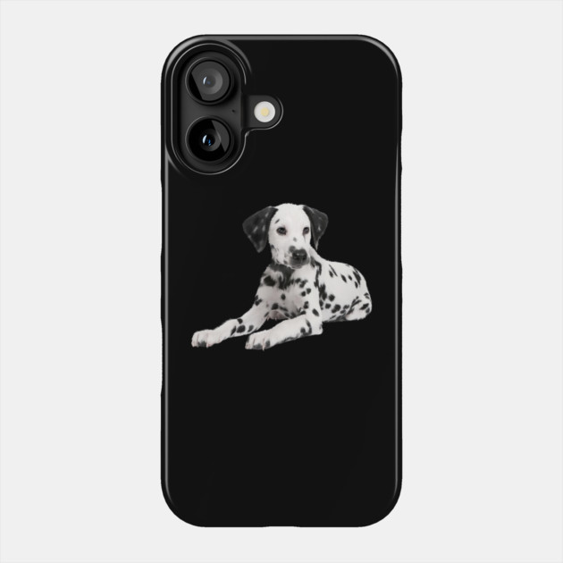 Dalmatian Dog, Love Dalmatians Phone Case by logiamerch