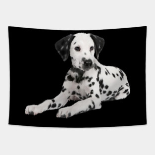 Dalmatian Dog, Love Dalmatians Tapestry