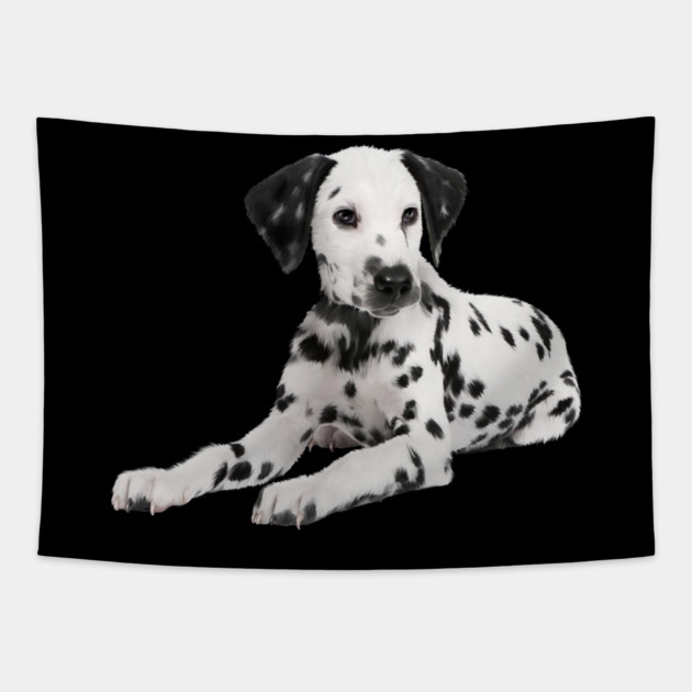 Dalmatian Dog, Love Dalmatians Tapestry by logiamerch