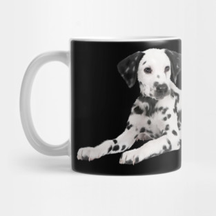 Dalmatian Dog, Love Dalmatians Mug