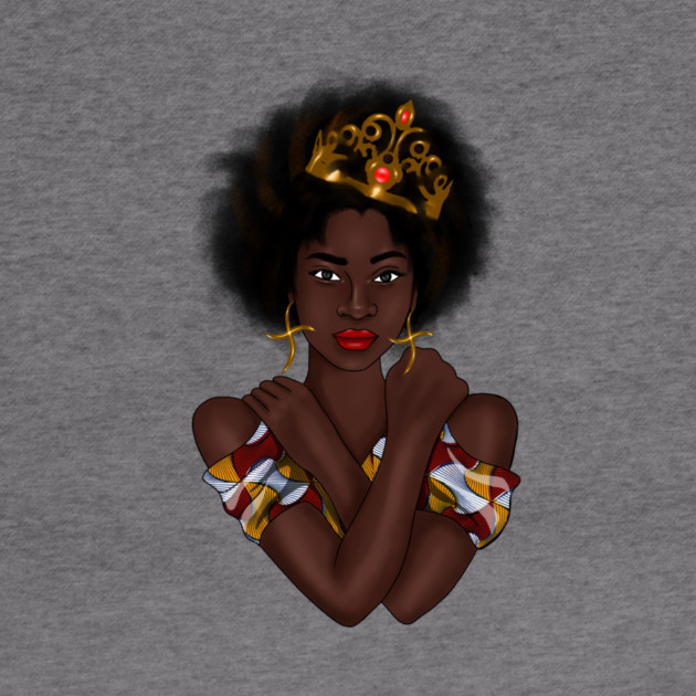 Afro Queen, Proud African Woman by logiamerch