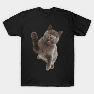 Cute Black Cat, Cat Lover T-Shirt