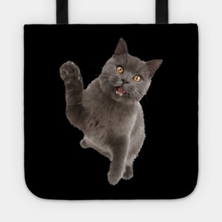 Cute Black Cat, Cat Lover Tote