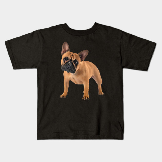French Bulldog, Frenchie Lover, French Bulldogs Kids T-Shirt by logiamerch