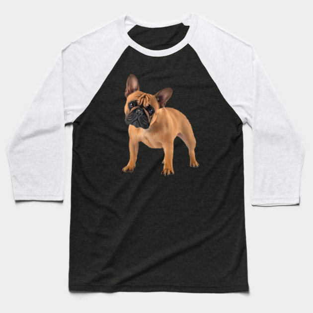French Bulldog, Frenchie Lover, French Bulldogs Baseball T-Shirt by logiamerch