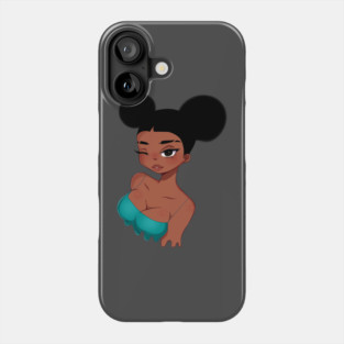 Afro Girl, Black Girl Magic, melanin Phone Case