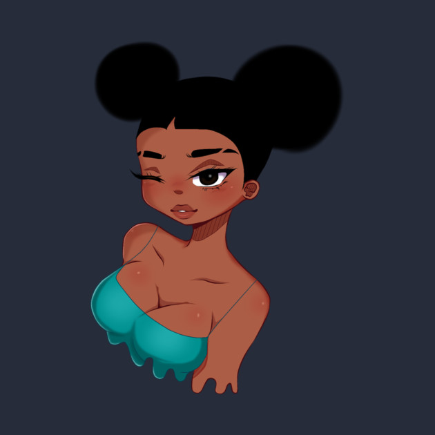 Afro Girl, Black Girl Magic, melanin by logiamerch