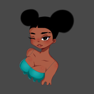 Afro Girl, Black Girl Magic, melanin T-Shirt