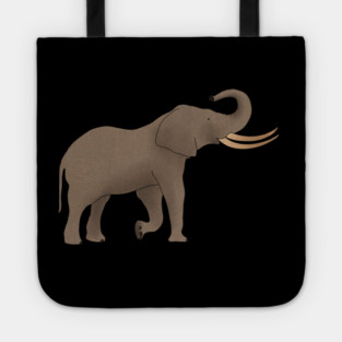 African Elephant, Safari Animal Tote
