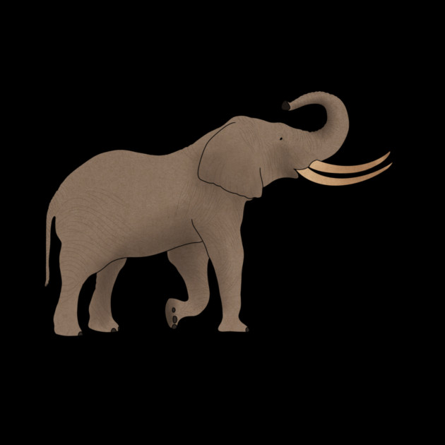 African Elephant, Safari Animal by logiamerch