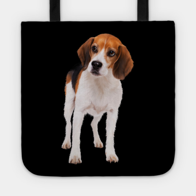 Beagle Dog, Love Beagle Dogs Tote by logiamerch