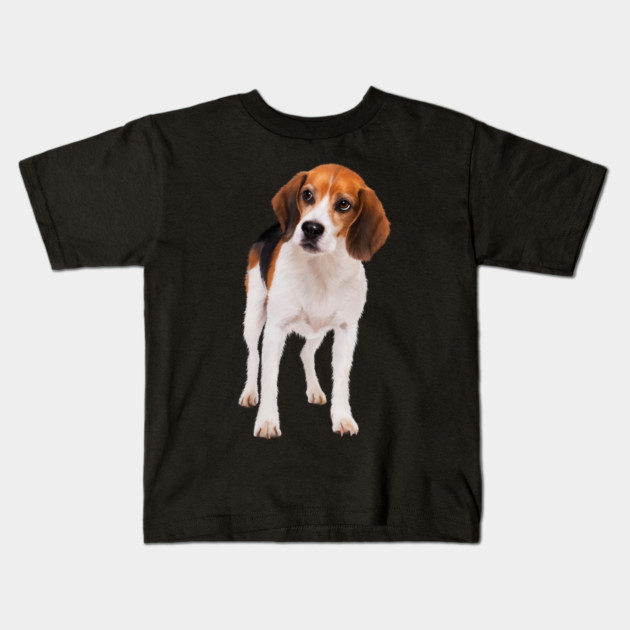 Beagle Dog, Love Beagle Dogs Kids T-Shirt by logiamerch