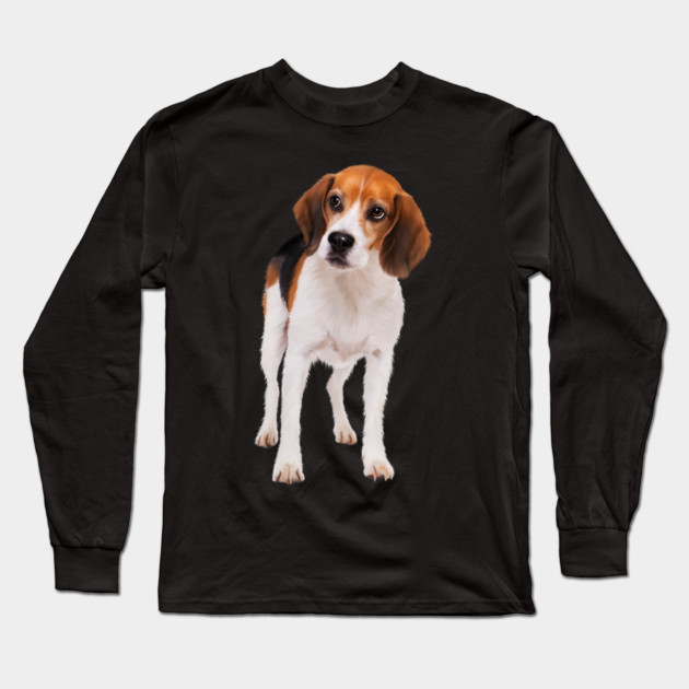 Beagle Dog, Love Beagle Dogs Long Sleeve T-Shirt by logiamerch