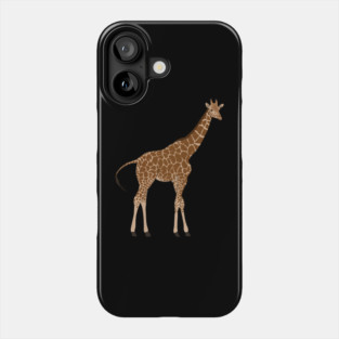 African Giraffe, Safai Animal Phone Case