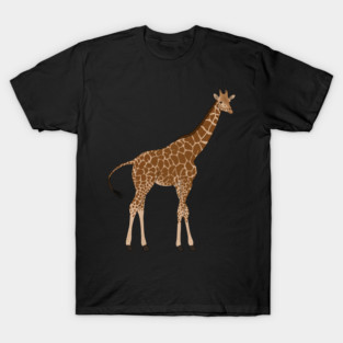 African Giraffe, Safai Animal T-Shirt