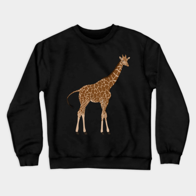 African Giraffe, Safai Animal Crewneck Sweatshirt by logiamerch