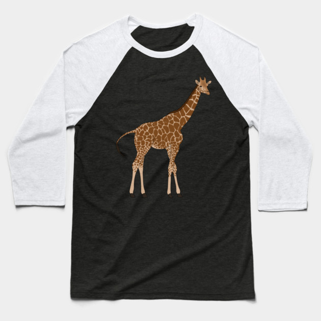 African Giraffe, Safai Animal Baseball T-Shirt by logiamerch