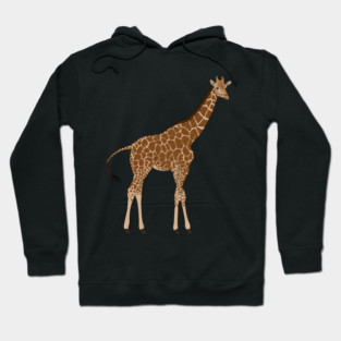 African Giraffe, Safai Animal Hoodie
