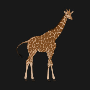 African Giraffe, Safai Animal T-Shirt