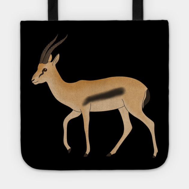 Gazelle Animal, African  Antilope Tote by logiamerch