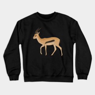 Gazelle Animal, African  Antilope Crewneck Sweatshirt