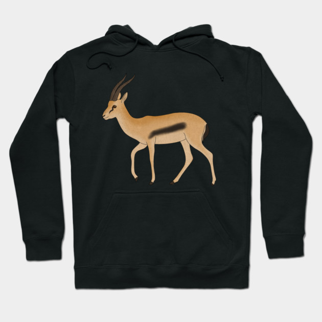Gazelle Animal, African  Antilope Hoodie by logiamerch