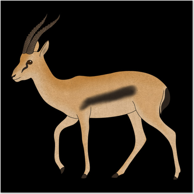 Gazelle Animal, African  Antilope Wall Art by logiamerch