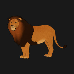African Lion, Big Cat, Safari Animal T-Shirt