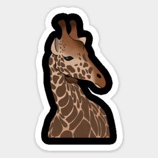 Giraffe African Animal Safari Sticker
