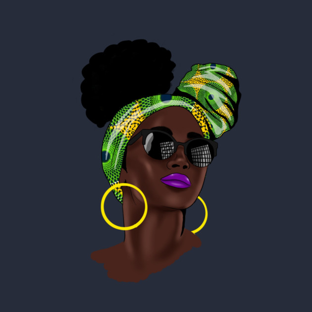 Afro African Woman by logiamerch