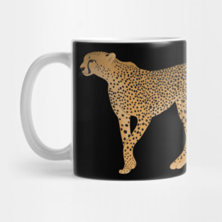 African Animal, Cheetah Cat Mug