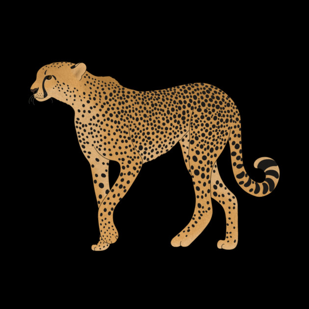 African Animal, Cheetah Cat by logiamerch