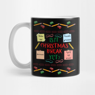 A Teacher's Ugly Christmas Mug