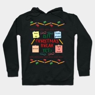 A Teacher's Ugly Christmas Hoodie