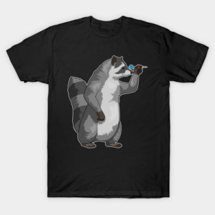Raccoon Darts Dart T-Shirt