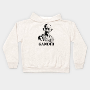 Mahatma Gandhi, Social Activist Kids Hoodie