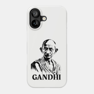 Mahatma Gandhi, Social Activist Phone Case
