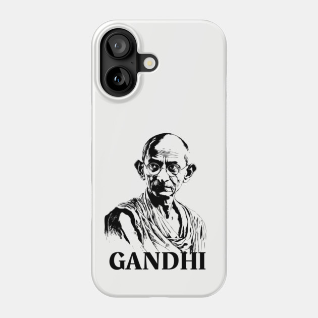 Mahatma Gandhi, Social Activist Phone Case by UrbanLifeApparel