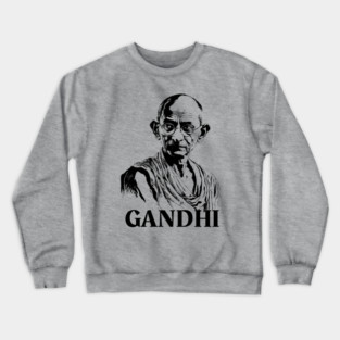 Mahatma Gandhi, Social Activist Crewneck Sweatshirt