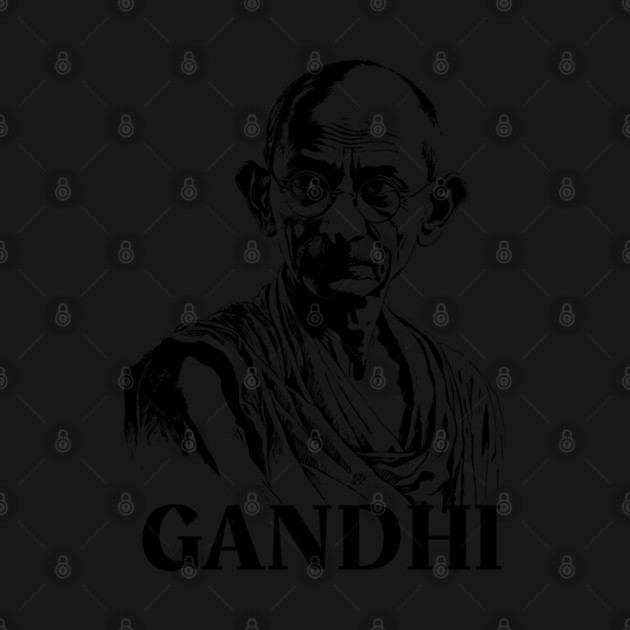 Mahatma Gandhi, Social Activist by UrbanLifeApparel