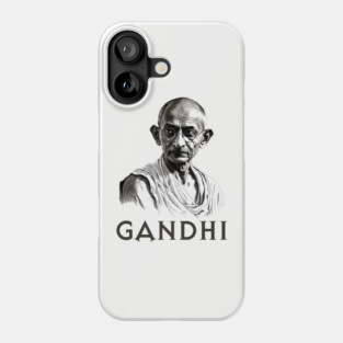 Mahatma Gandhi Phone Case