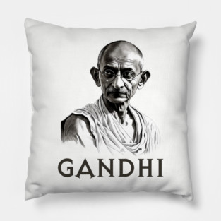 Mahatma Gandhi Pillow