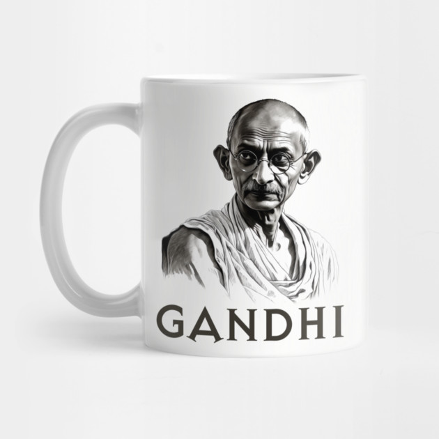 Mahatma Gandhi by UrbanLifeApparel