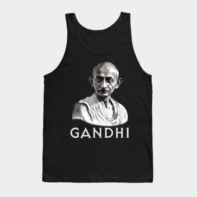 Mahatma Gandhi Tank Top by UrbanLifeApparel