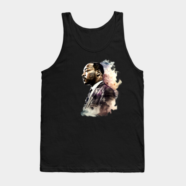 Martin Luther King abstract Tank Top by UrbanLifeApparel