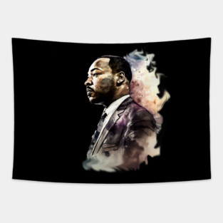 Martin Luther King abstract Tapestry