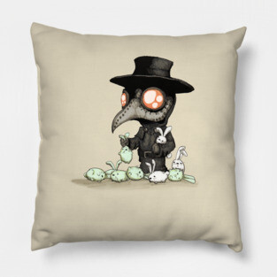 Plague Doctor Experiments Pillow