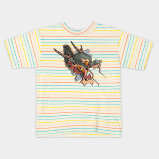japanese dragon Kids T-Shirt
