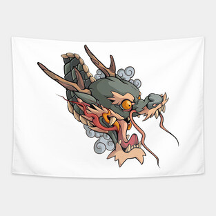 japanese dragon Tapestry