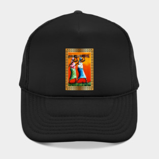 African Woman Artwork, Black History Hat